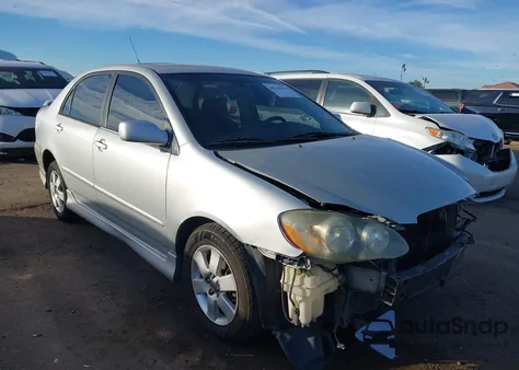 2005 Toyota Corolla S z USA, uszkodzony, nr VIN 1NXBR32E45Z463909